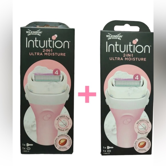 Other - 2x packs Wilkinson Sword 2 in 1 Ultra Moisture For Women With Shea Butter X 2